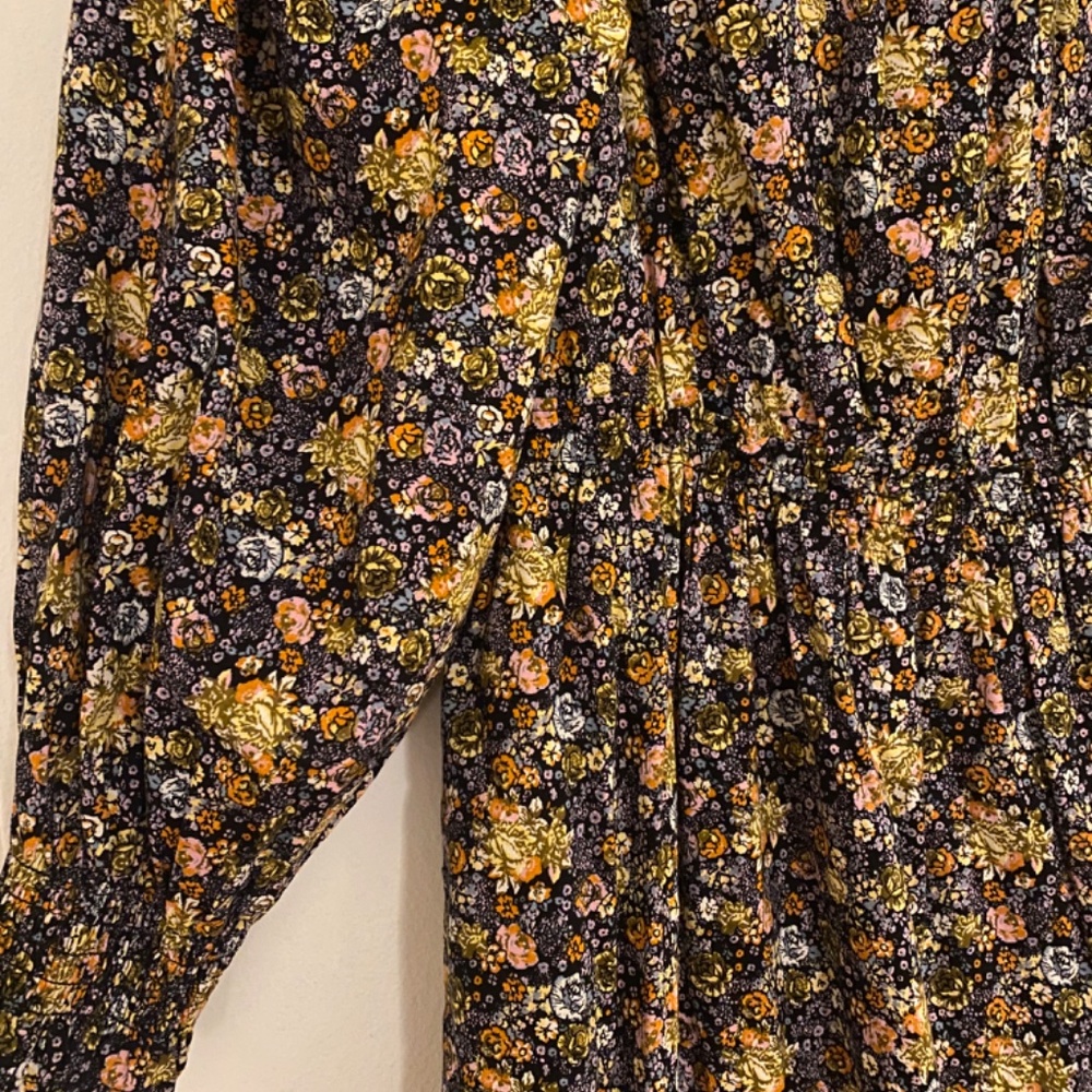 Universal Threads Floral Ruffle Maxi Dress - Picture 6 of 8